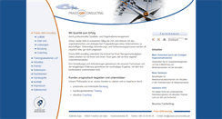 Desktop Screenshot of praxis-qmconsulting.de